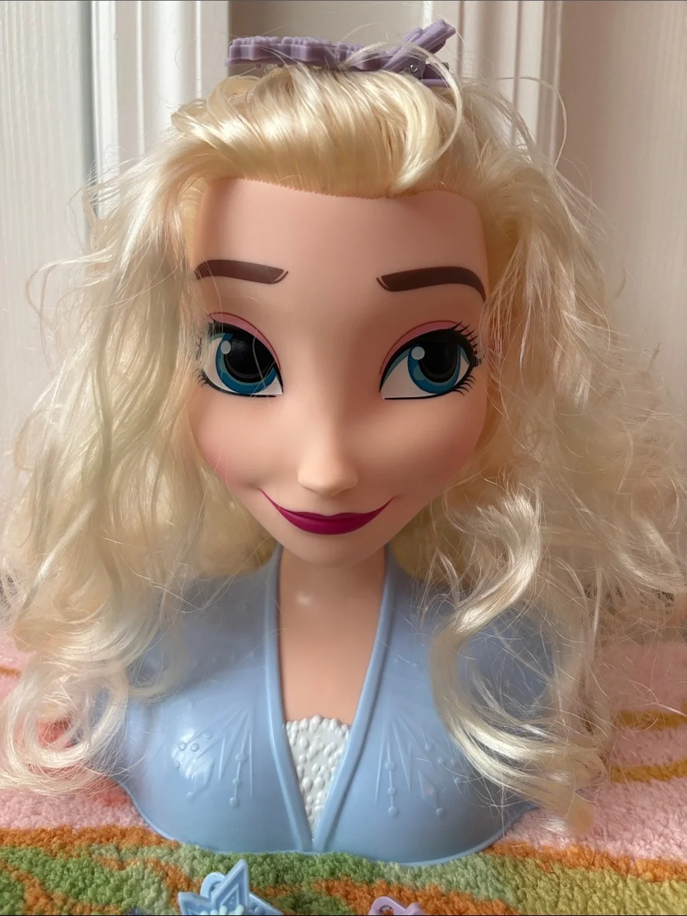Disney Elsa styling head
